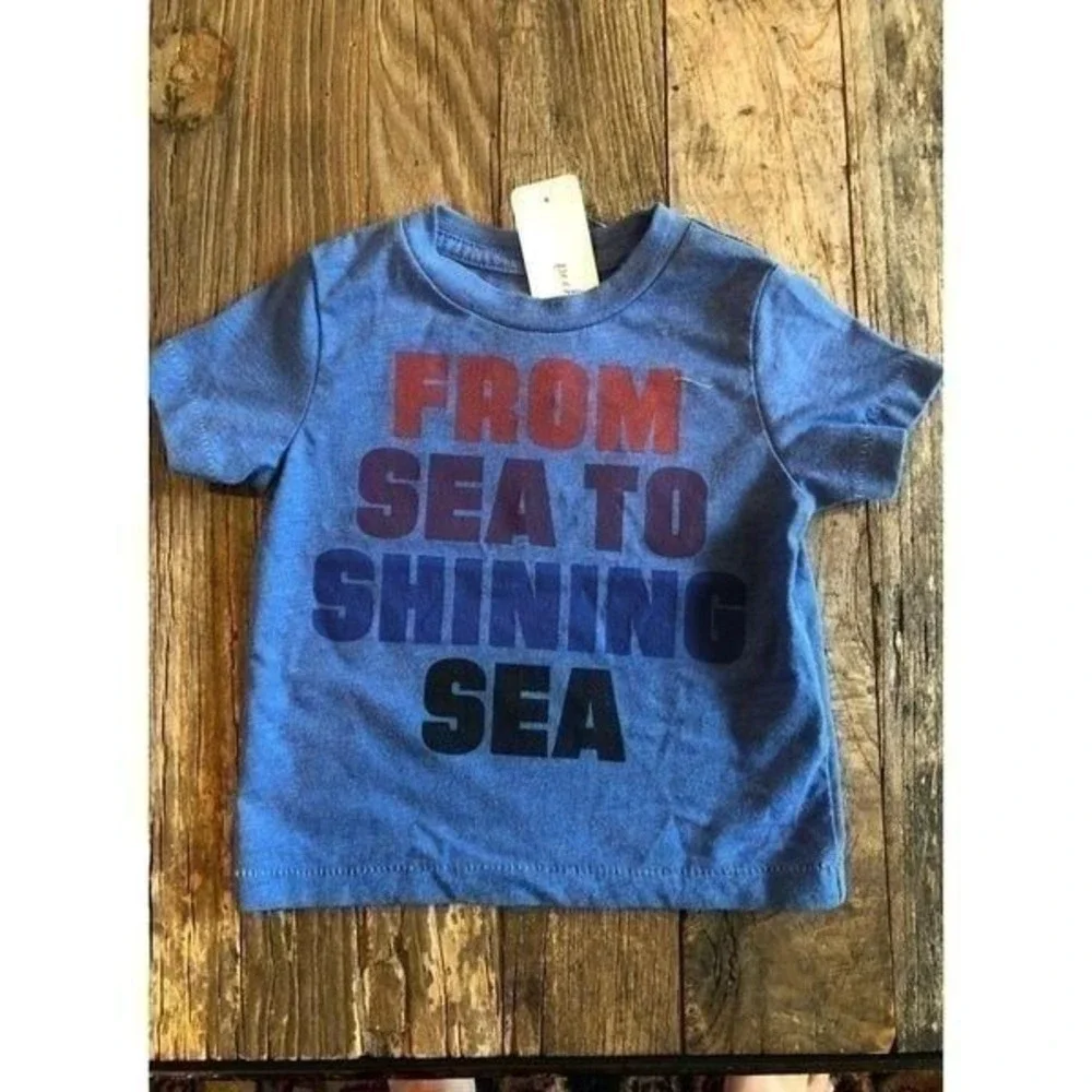 Peek 3-6 Months Sea Shirt‎ New